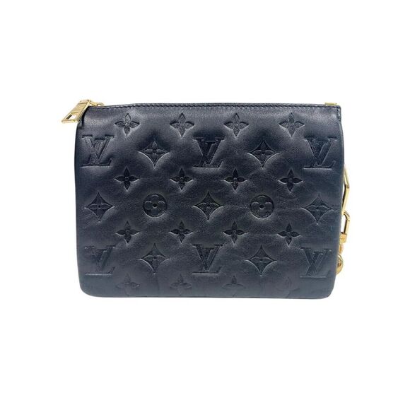 Pre Loved Louis Vuitton Pochette Chain Handbag Women Black - Picture 2 of 8